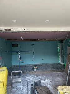 Photo de galerie - Transformation de l’entrée d’un restaurant (avant)