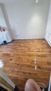 Photo de galerie - Parquet ponçage et vitrification 