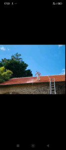 Photo de galerie - Nettoyage d'une toiture 