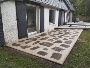 Photo de galerie - Dalle en pierres 