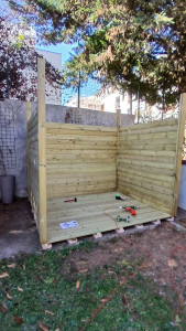 Photo de galerie - Montage Cabanon étape 1 bis