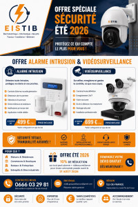 Photo de galerie - Installation alarme et vidéosurveillance 