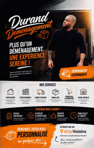 Photo de galerie - Flyer graphique 2D