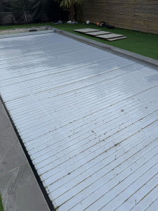 Photo de galerie - Nettoyage du volet - avant