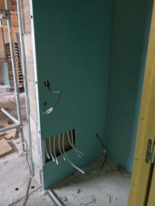 Photo de galerie - 
réalisation réseau EFS/ECS futur location Air BNB 