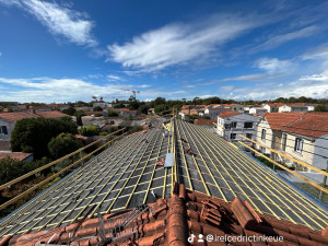 Photo de galerie - Contre liteaunage et liteaunage 