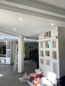 Photo de galerie - Niche plus plafond avec spot  dax
