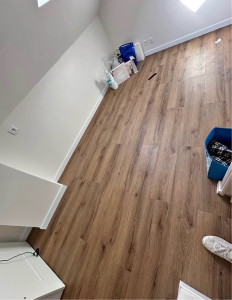 Photo de galerie - Pose de parquet - Revêtement de sol