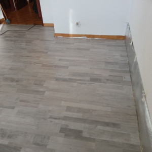 Photo de galerie - Pose parquet 