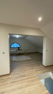 Photo de galerie - Enduit et peinture + sol 