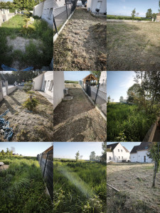 Photo de galerie - Débroussaillage totale des deux jardins de la maison devant et derrière 