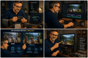 Photo de galerie - Numérisation & restauration vidéo