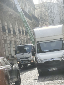 Photo de galerie - Déménagement avec monte-charge
