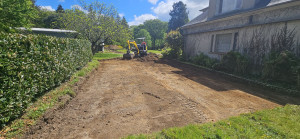 Photo de galerie - Terrassement pour un parking 
