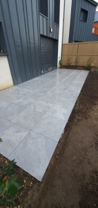 Photo de galerie - Terrasse carrelé sur plots