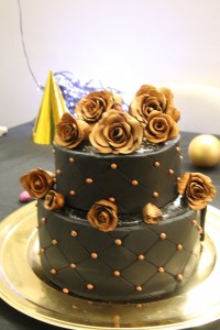 Photo de galerie - Voici un gâteau d'anniversaire que j'ai fait (même les roses)