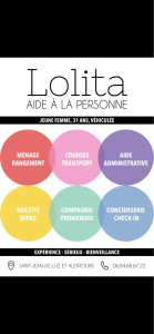 Photo de galerie - Aide à la personne 