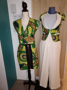 Photo de galerie - Tenues réalisé sur mesure à la
 demande d'une cliente.
Affaire conclu 
