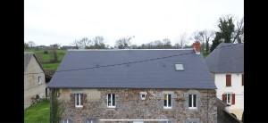 Photo de galerie - Couverture ardoise fibro ciment 