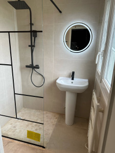 Photo de galerie - Full rénovation d’une salle de bain 