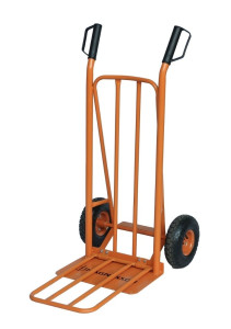 Photo de galerie - DIable de manutention.
charge maximale de 300 kg
Pneus gonflables 