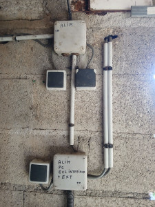 Photo de galerie - Réalisation d'une installation électrique 