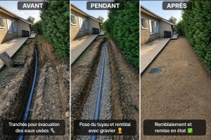 Photo de galerie - Raccordement tout à l’égout 