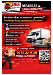 Photo de galerie - ? BESOIN D'AIDE POUR UN DÉMÉNAGEMENT OU UN DÉBARRAS À STRASBOURG ?