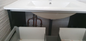 Photo de galerie - Pose, installation, raccordement appareils sanitaire et chauffage. 