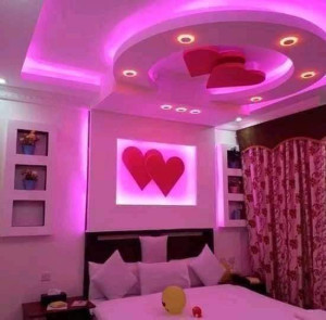 Photo de galerie - Je réalise tout type de décoration avec jeux de lumière sur mur et plafond.