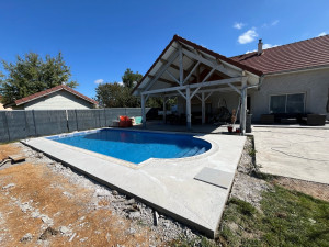 Photo de galerie - Réalisation d’une piscine