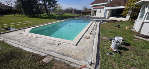 Photo de galerie - Margelle piscine 