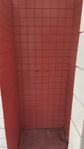 Photo de galerie - Création d'une douche avec posé de carrelage 