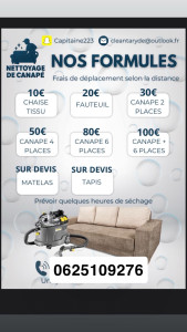 Photo de galerie - Prestation rénovation canapé 