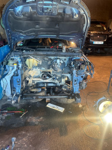 Photo de galerie - Remplacement moteur Mégane 4 boîte auto 