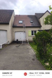 Photo de galerie - Décapage toiture 
