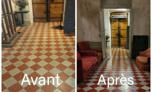 Photo de galerie - Dégraissage de sol