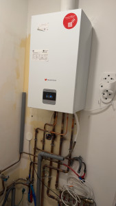 Photo de galerie - Intallation chaudière gaz 