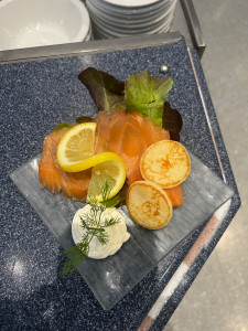 Photo de galerie - Assiette saumon 