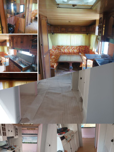 Photo de galerie - Métamorphose d' une caravane 