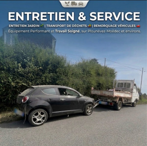 Photo de galerie - Tout type de benne et remorquage possible 