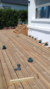 Photo de galerie - Pose de parquet - Revêtement de sol