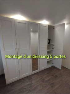 Photo de galerie - Montage dressing 