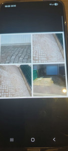 Photo de galerie - Pose de pavés.