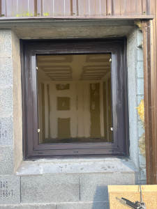 Photo de galerie - Pose de menuiserie aluminium 