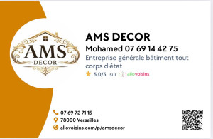 Photo de galerie - AMS DECOR 