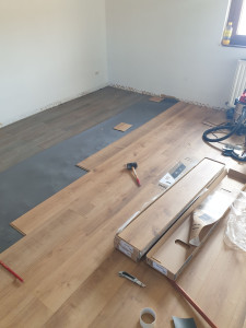 Photo de galerie - Pose de parquet 