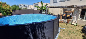 Photo de galerie - Montage piscine 