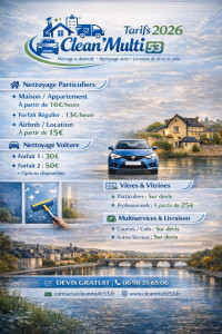 Photo de galerie - Toutes types de prestations