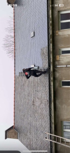 Photo de galerie - Pose de résine hydrofuge colorées